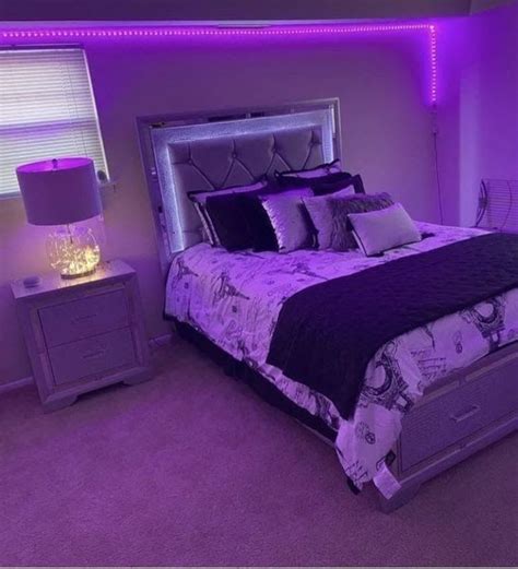 Stunning Purple Bedroom Ideas Displate Blog Em Id Ias De Decora O De Quartos