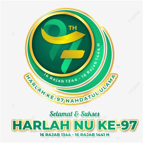 Logo Harlah Nu 2023 Le 97e Anniversaire De Nahdatul Ulama PNG Logo