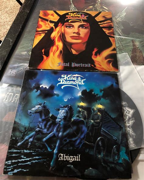 King Diamond Fatal Portrait And Abigail Road Runner Records Usa