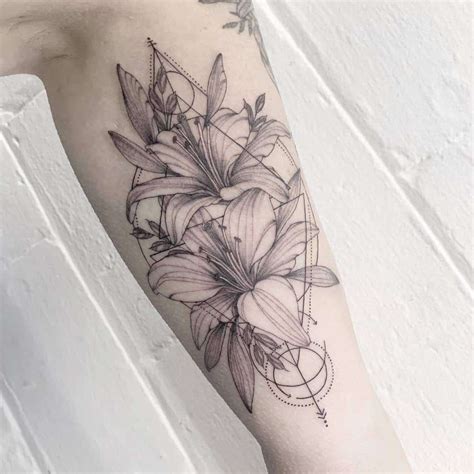 Top 65 Best Lily Tattoo Ideas 2021 Inspiration Guide