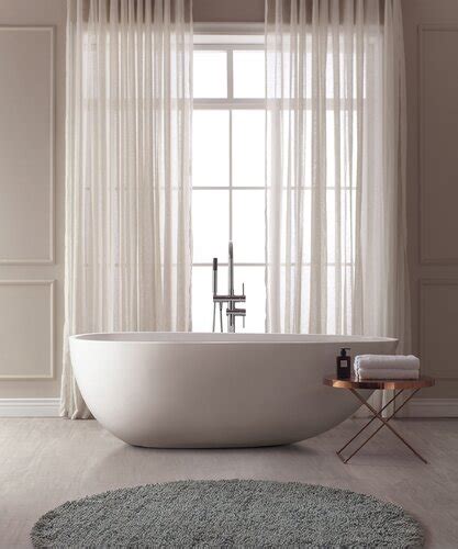 15 Beautiful Bathroom Window Curtains Ideas Décor Aid