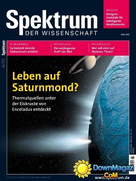 Spektrum Der Wissenschaft 62015 Download Pdf Magazines Deutsch Magazines Commumity
