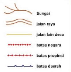 Pengertian Dan Macam Macam Jenis Simbol Pada Peta Dan Contohnya Ips Asyik