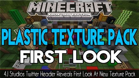 Minecraft Xbox 360 Plastic Texture Pack Revealed Screenshot