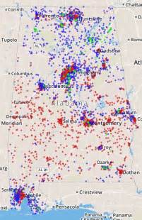 Interactive Maps Of Alabama