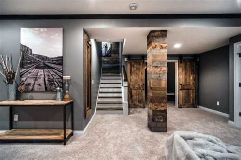 In the yurt plan they could be 1 40 foot, 1300 square feet, with 2 smaller 20 foot one. Top 50 Best Basement Pole Ideas - Downstairs Column Cover ...