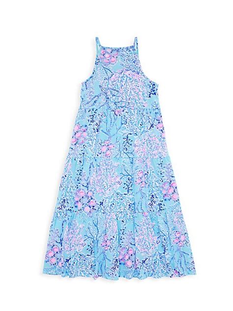 Shop Lilly Pulitzer Kids Little Girls And Girls Harleigh Maxi Dress