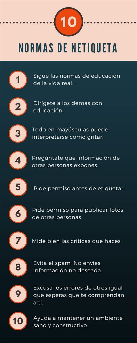 10 Reglas De Netiqueta Atra