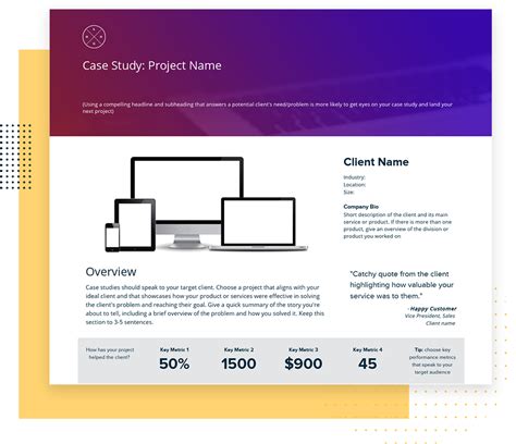 Free Case Study Template And Examples Xtensio