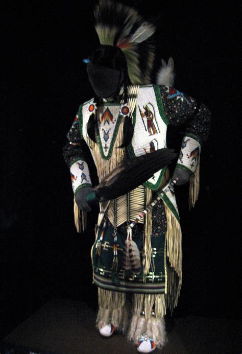 Lakota First Nations Men S Northern Traditional Dance Regalia At The National Museum Of The