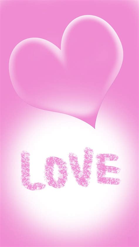 Pink Love Iphone Wallpapers Top Free Pink Love Iphone Backgrounds