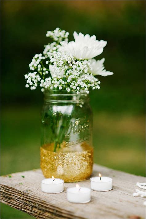 We're sharing our favorite easy mason jar craft ideas. Lovely Woodland Bridal Shower | Rustic wedding ...