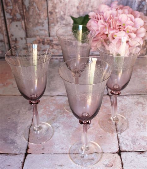 Time To Get The Fancy Glassware Out Katie Alice Pink Ombre Wine Glasses Katie Alice