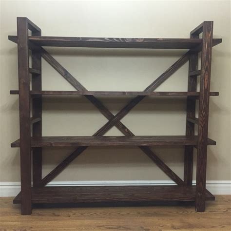 Diy Bookcase Made Out Of 2x4 Bookcase Diy Bookcase Shelves