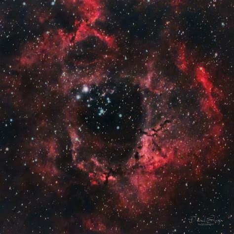 Rosette Nebula Drexel Glasgow Astrophotography