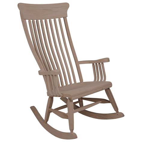 Daniels Amish Daniel Rocker 14 5600 Solid Wood Rocking Chair