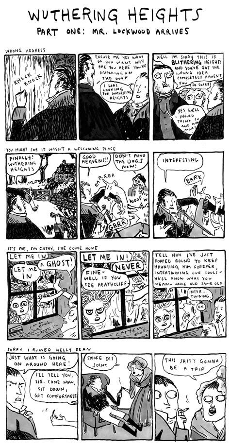 kate beaton s wuthering heights ~ brontëblog