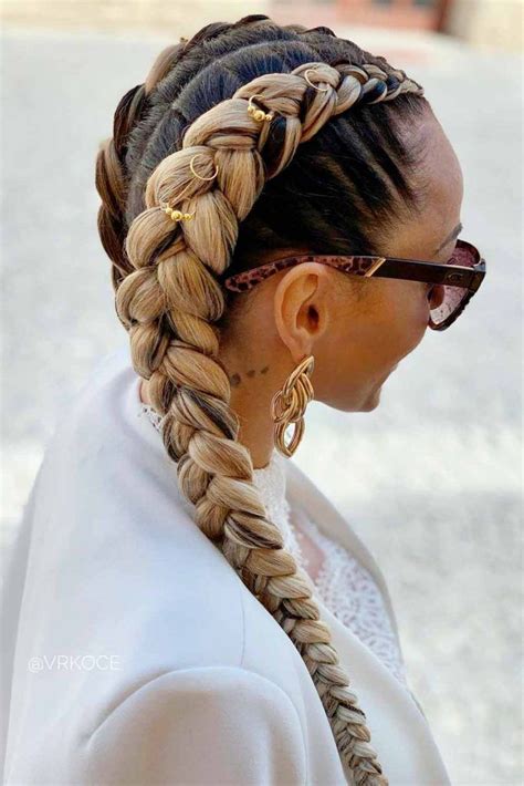 Two Goddess Braids Styles