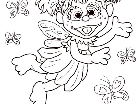 Sesame street coloring pages abby cadabby. Abby Coloring Pages at GetColorings.com | Free printable ...