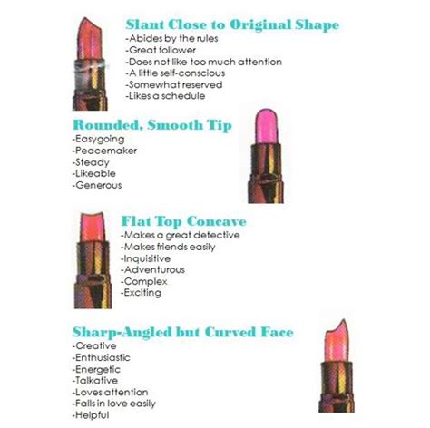 what the shape of your lipstick says about you