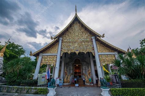 Wat Chedi Luang The Ancient City Of Chiang Mai Thailand — Stock Photo