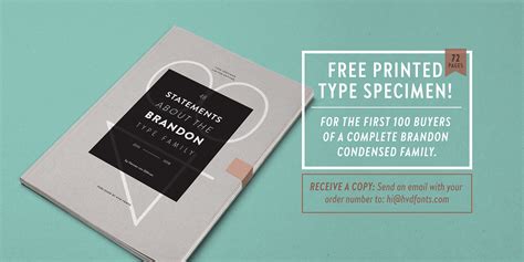 A german font designer hannes von dohren of hvd fonts is the designer of this prepossessing font. Brandon Grotesque Condensed: download for free and install ...