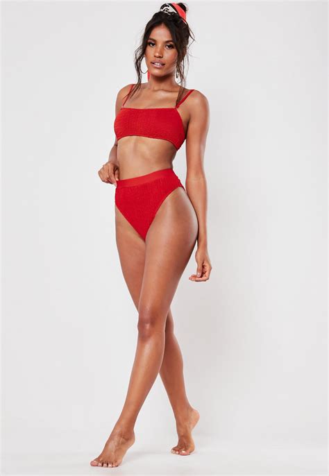 Bikini In Bikinis High Leg Bikini Red Swimwear Hot Sex Picture