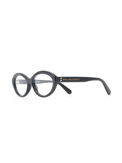 Stella Mccartney Eyewear Oval Frame Glasses Farfetch