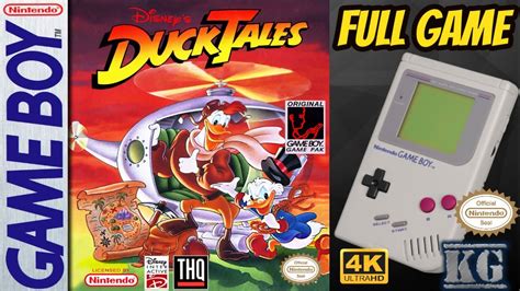 Ducktales Game Boy Gameplay Walkthrough Full Game 4k60ᶠᵖˢ🔴 Youtube