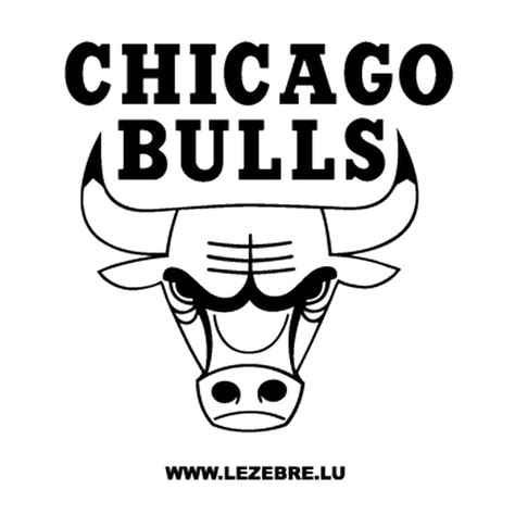 All popular logo and emblem of brands. Chicago Bulls Logo Sticker 2