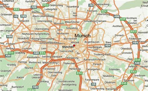 Map Of Munich