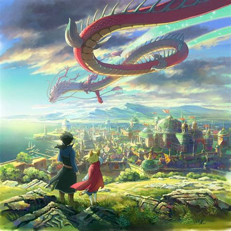 The Gorgeous Studio Ghibli Style Art Of Ni No Kuni Ii Game Concept