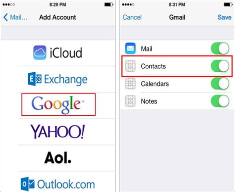 How can i import contacts from gmail to my iphone application? How to Sync iPhone Contacts to Gmail?