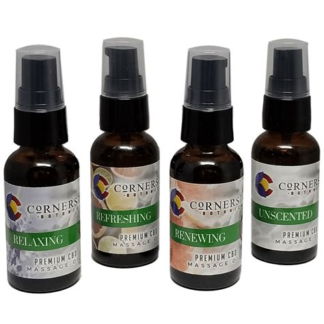 Hemp Massage Oil Order Premium Cbd Massage Oil Cornerstone Botanicals