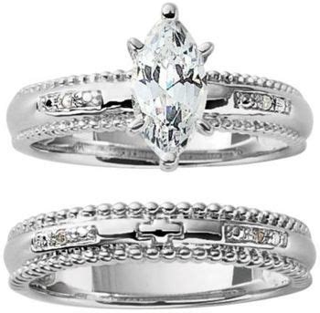 Set up an online video call and invite friends and family. Sterling Silver Marquise CZ Bridal Set 5 in Spring Big ...