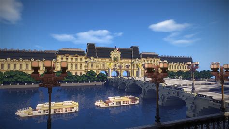 Paris France Minecraft Map