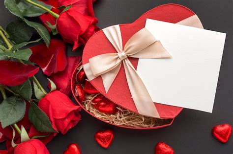 Free Photo Flat Lay Of Valentines Day Concept With Copy Space
