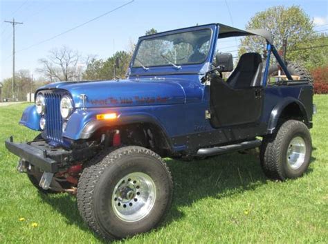 Autozone repair guide for your chassis electrical wiring diagrams wiring diagrams. 1983 JEEP CJ7 FRAME OFF RESTORATION AMC 360 BORED .030 OVER. TRADE?! - $12900 (Galion) | Cars ...