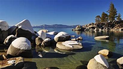 Tahoe Lake Rocks Desktop Reno Nv Shore