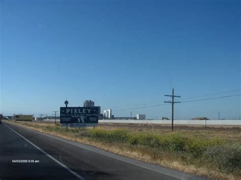 Pixley Ca Pixley Signage Along State Highway 99 Southbound Photo