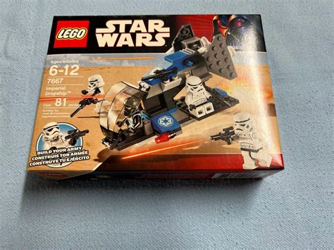 Lego Star Wars 7667 Imperial Dropship Newsealedretiredhard To Find