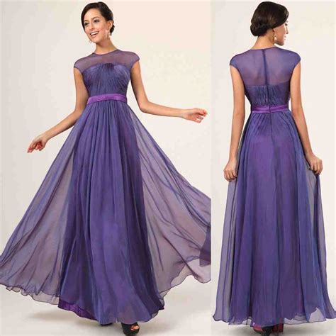 Purple Chiffon Bridesmaid Dresses Wedding And Bridal Inspiration