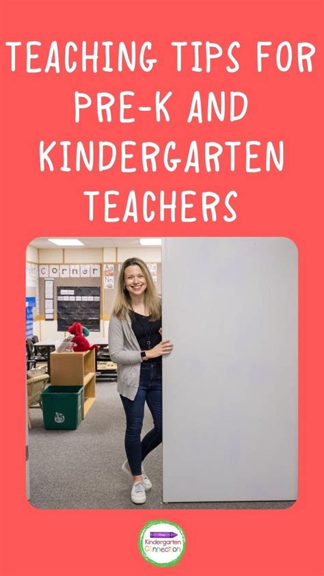 Teaching Tips For Pre K And Kindergarten Teachers Pinterest