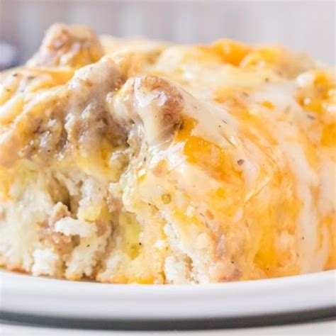 Biscuits And Gravy Breakfast Casserole The Best Blog Recipes