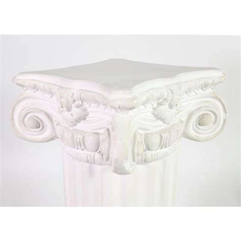 Check spelling or type a new query. 1960s White Plaster Romanesque Ionic Scroll Column Display ...