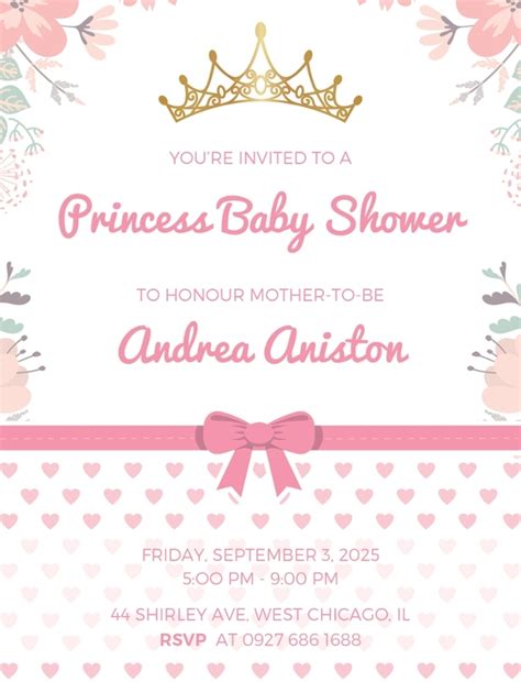 baby shower invitations  sample  design