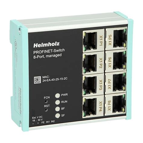 Profinet Switch Administrable 8 Port Helmholz 700 850 Automation24