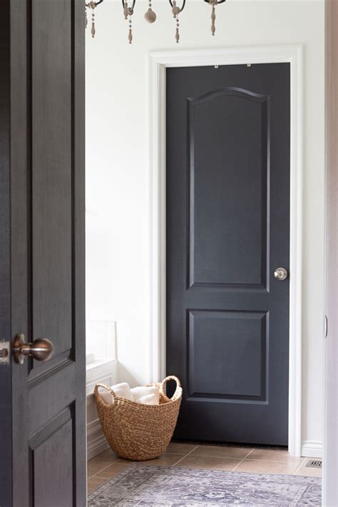5 Reasons To Love Black Interior Doors Now The Lived In Look