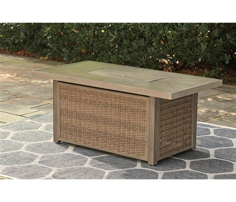 Beachcroft Fire Pit Table Jags Furniture And Mattress