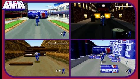 Pepsiman All Chase Sections Youtube